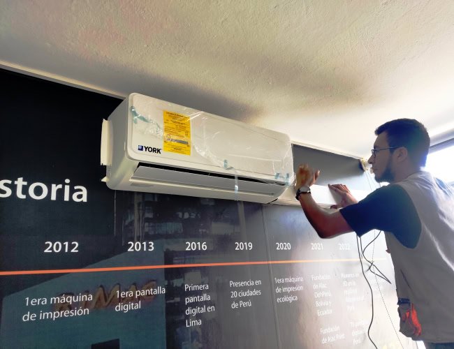 Split YORK 18KBTU Inverter sólo frio